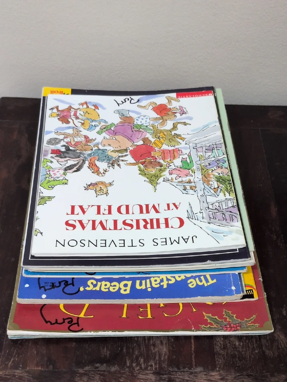 Scholastic Children's Literature Lot of 11 Fiction Holiday Picture Books Vintage